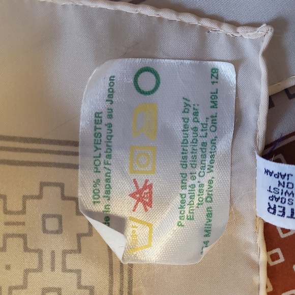 Totes rain scarf water repellent vintage - Picture 10 of 11